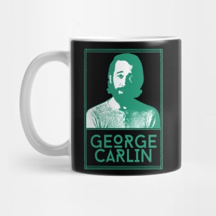 George carlin\\retro fan artwork Mug